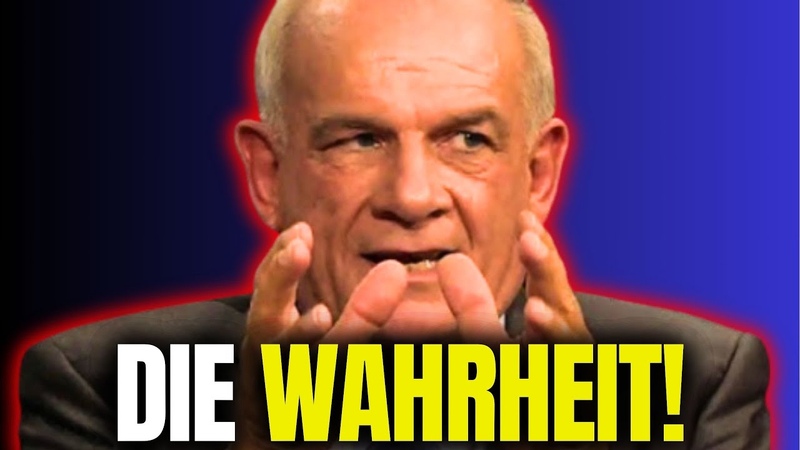 PUBLIKUM HAT GÄ NSEHAUT Peter Hahne hält die BESTE REDE ALLER ZEITEN , Dieses Video geht