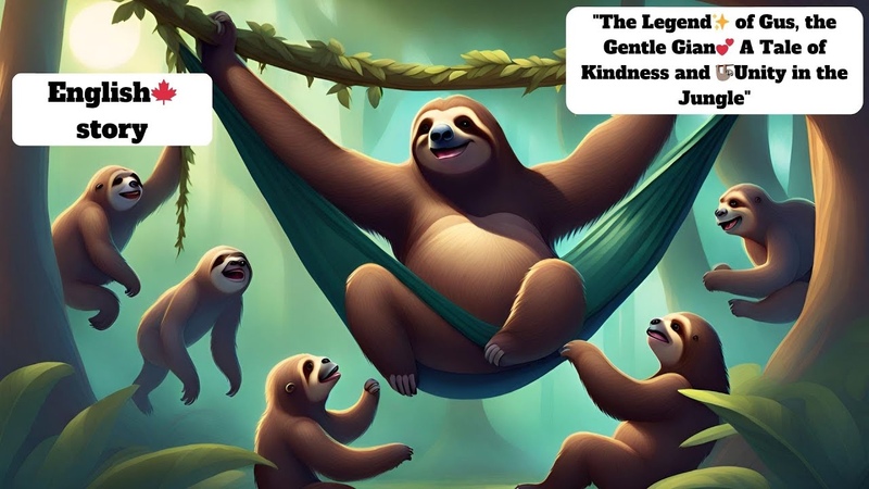 The Legend of Gus, the Gentle Gian A Tale of Kindness and Unity in the Jungle Houch