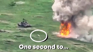 Javelin destroys Russian tanks. This is what happened