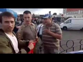Киев, , разгром российско-фашистских титушек Азовом и С14