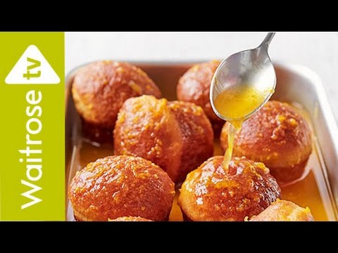 Seville Orange and Rum Babas,