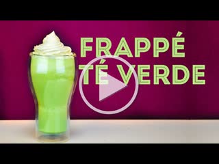 RECETA DE FRAPE: T VERDE | SEMANA DE LAS BEBIDAS | MUSAS