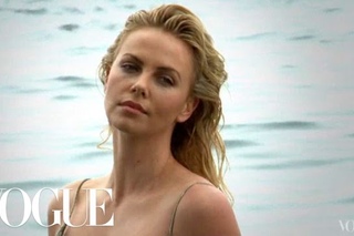 Charlize Theron on the Cover of Vogue -Vogue Diaries