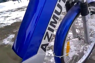 Ремонт электро велосипеда Azimut. Замена контроллера на мотор-колесо.