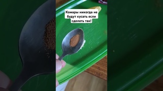 Комары никогда не будут кусать если сделать так! #комары #откомаров #лайфхаки