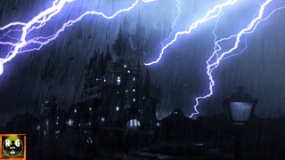 Stormy Castle Nights: Thunderstorm Sounds with Rain, Lightning Strikes and Loud Thunder for Sleeping