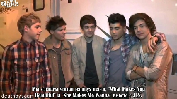One Direction Backstage Interview X Factor LIVE Final Rus