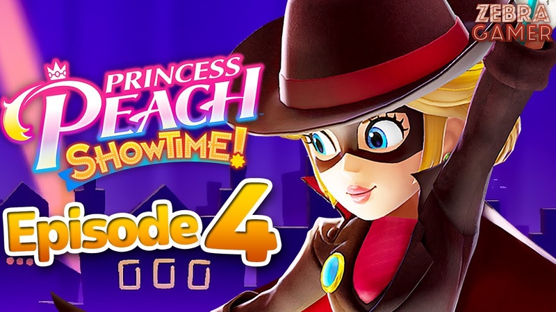 Princess Peach: Showtime Gameplay Walkthrough Part 4 Thief Peach Floor 4