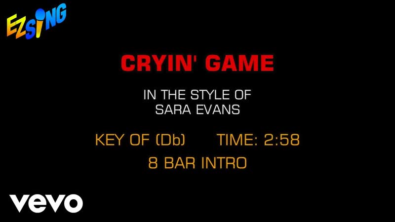 Sara Evans Cryin Game (