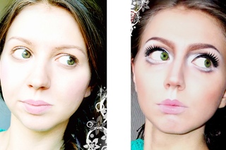 МАКИЯЖ КУКЛЫ - Make up doll