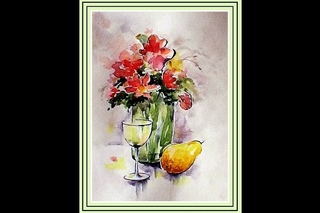 A Professional in Depth loose pick-n-mix Flower watercolor tutorial