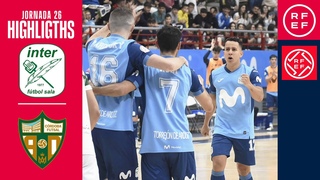 Resumen #PrimeraDivisiónFS | Movistar Inter 7-2 Córdoba Patrimonio de la Humanidad | Jornada 26