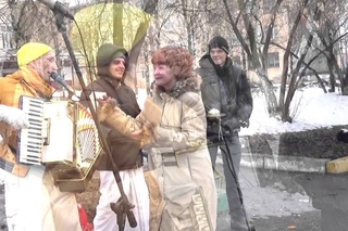 Харинама,1 марта,2015,Вологда,(Нрисимха Шалаграм прабху)
