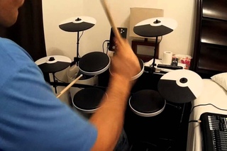 Muse - Hysteria (drum cover on Roland TD-1K)
