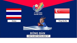 Jinnipa (THA) vs Wong Xin Ru (SGP) |  | Women’s Team | Final | Seagame 31