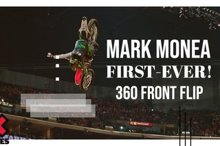 Mark Monea Lands First Ever 360 Front Flip! - ESPN X Games