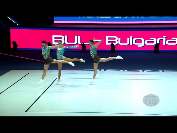 Bulgaria ( BUL) 2021 Aerobic Worlds, Baku ( AZE) Qualifications