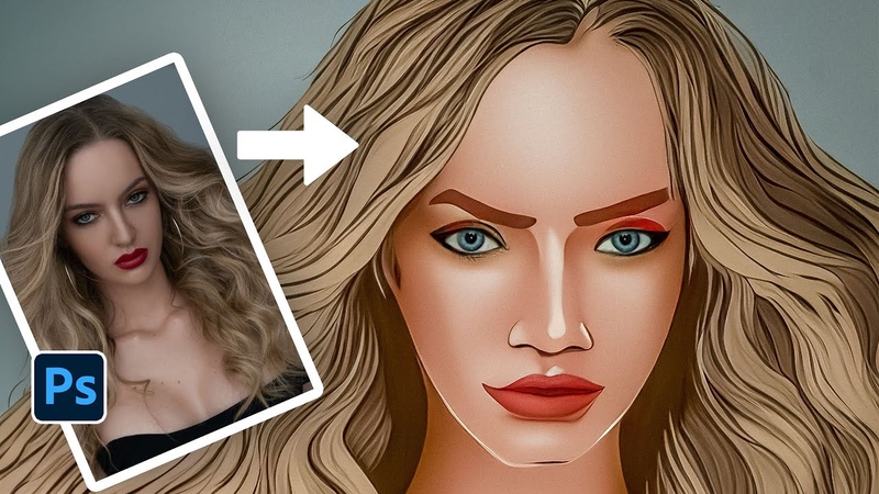Photoshop Ai Art PHOTO to PAINTINGS in 1