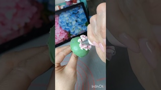 Создаём  легкие соцветия из крема