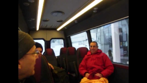 Meeting Niranjana Swami in Vilnius