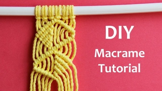 Макраме Уроки, Макраме Для Начинающих, Макраме Узоры, Macrame Tutorial, Macrame DIY, Macrame Pattern