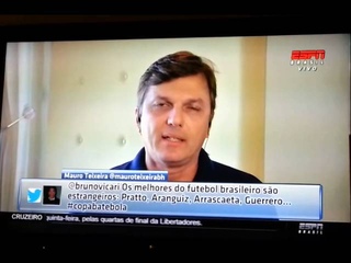 Treta entre Mauro Cezar e Alexandre Oliveira