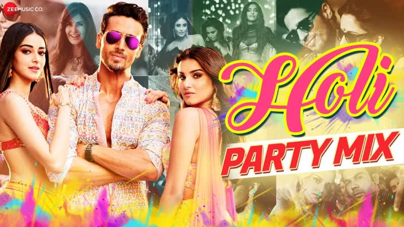 Holi Party Mix DJ Raahul Pai Deejay Rax, Kala Chashma, Burjkhalifa, Chandigarh Mein