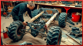 Man Spends 1000 Hours Building All-Terrain Vehicle From Old Car Parts! by @DonnDIY