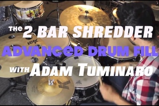 The 2 Bar Shredder - Advanced Drum Fill Lesson