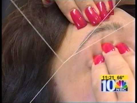 EYEBROW THREADING NBC 10