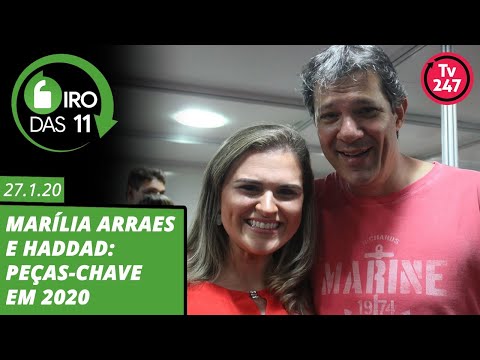 Marília Arraes e Haddad: peças chave em 2020 Giro das