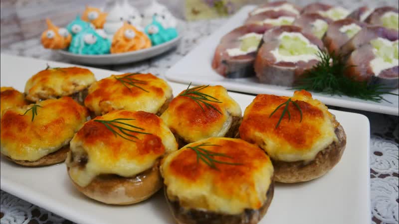 Закуски на праздничный стол. СУШИ РОЛЛЫ по украински.