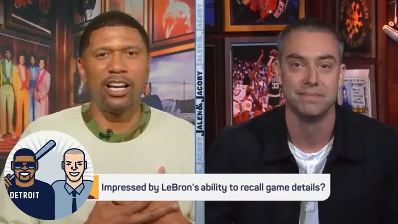 Jalen and Jacoby: Lets not call Le Bron James genius for remembering plays, Jalen Jacoby,