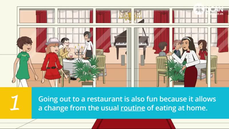 Eating Out Elementary Learn English