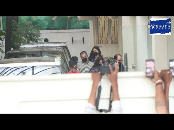 VICKY KAUSHAL with Girlfriend KATRINA KAIF ISABELLA KAIF SPOTTED FOR SHERSHAH SCREENING AT