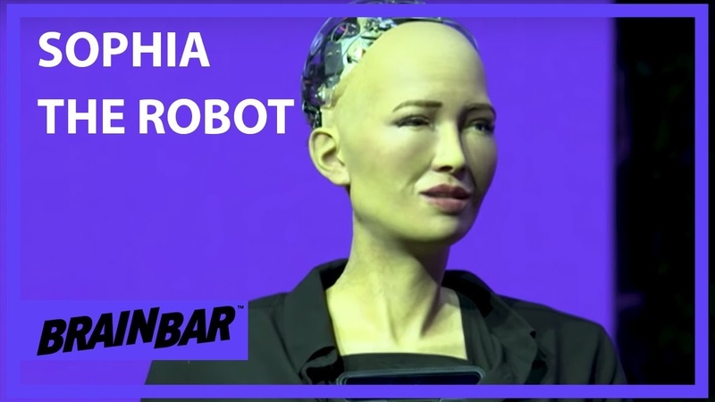 My Greatest Weakness is Curiosity, Sophia the Robot at Brain