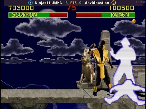 MK1 Online Vs davidbastian Trap Зажал в