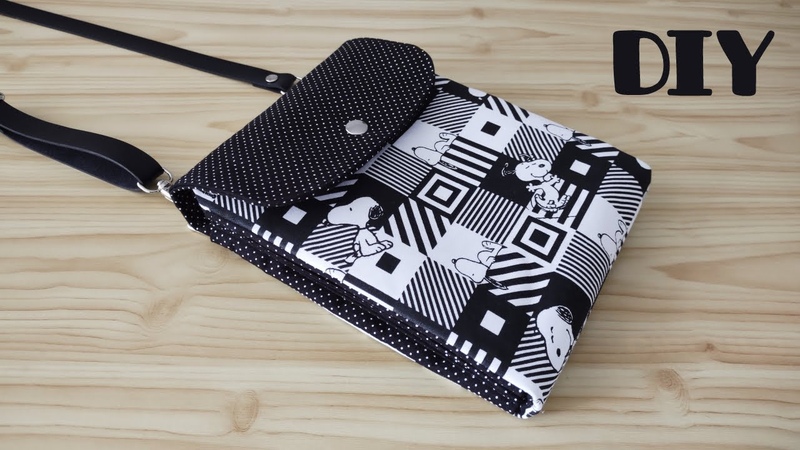 Bolsa pequena passo a passo, bolsa sanfonada, DIY accordion