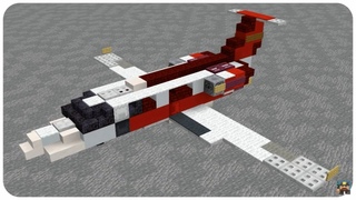 Minecraft: How to Build a Private Jet in Minecraft (Cessna m2) Minecraft Private Jet Tutorial