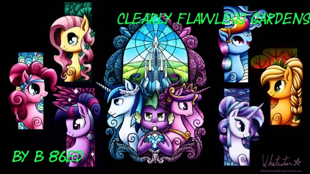 MLP: Fi M Image Song 27 The Crystal Empire Clearly Flawless Gardens by B