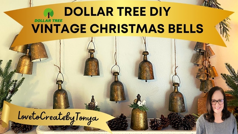 Dollar Tree DIY Vintage Christmas