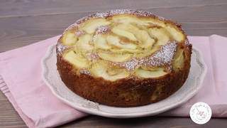 TORTA 12 CUCCHIAI ALLE MELE senza bilancia ricetta Ho Voglia di Dolce