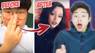 7 CRAZY CHINESE MAKEUP TRANSFORMATIONS ON GUYS (TIK TOK CHINA)