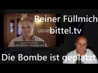 Statement REINER FÜLLMICH “Die Bombe ist geplatzt“