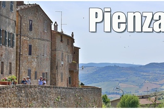 Италия:  г. Pienza и шикарные пейзажи Тосканы