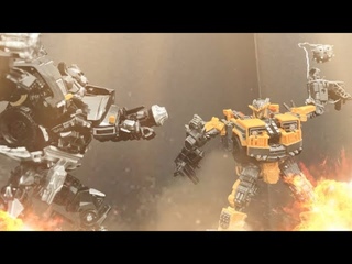 Ironhide VS Battletrap - Transformer Stop Motion