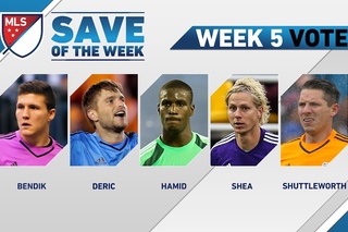 2015 Save of the Week Nominees: Week 5
