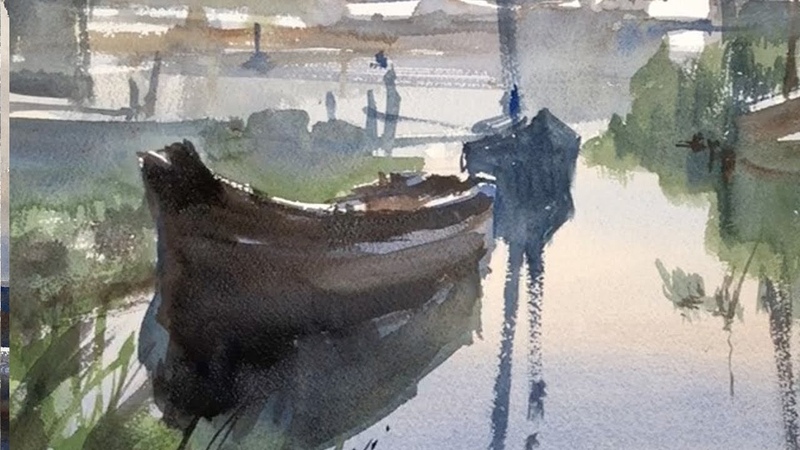 Advancing with Watercolor: Unity Misty Morning,