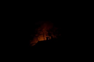 Ночной Обстрел “ ПГТ Александровка “  (21:50) “ Сгорела Крыша дома “ Ул. Шевченко“