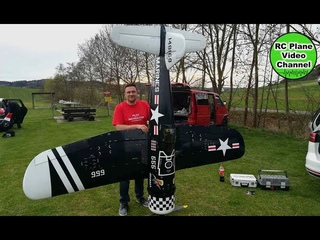 F4U Corsair - 1/4 XXL Frser - 3100mm - Moki 250 - MSG Stiftland - Markus